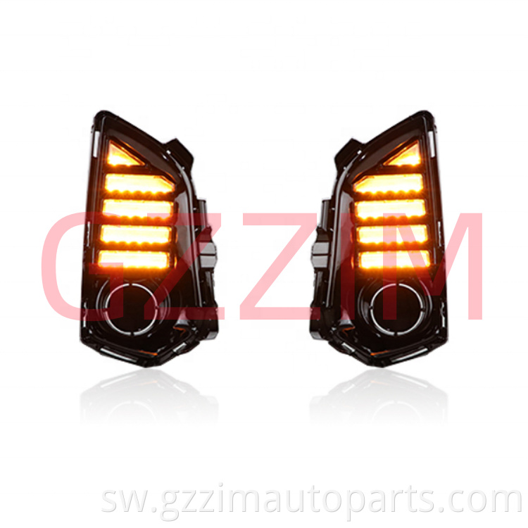 Mchana wa gari wakati wa taa iliyoongozwa na LED DRL kwa Yaris 2022-2023